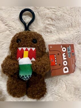 Domo 4” Plush Bag Charm